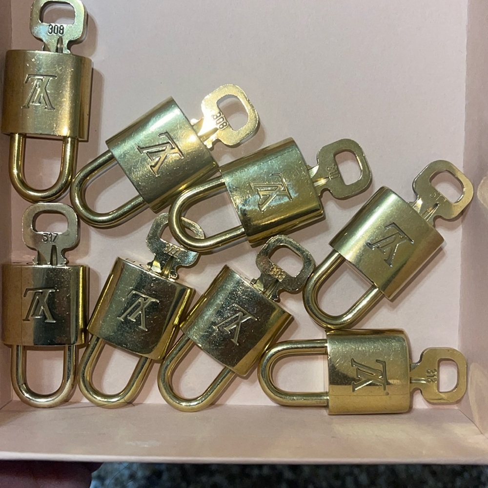 Authentic Louis Vuitton Keys and Locks - Picture 3 of 7